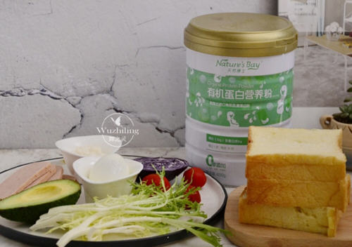 用剩面包3分钟做低脂能量三明治