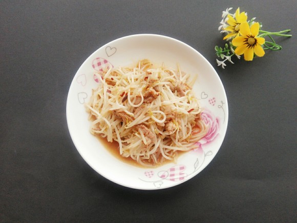 绿豆芽炒肉的家常做法(绿豆芽菜炒肉的做法大全)