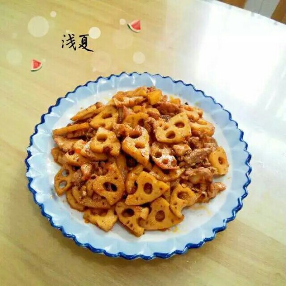 莲藕肉片的家常做法,莲藕肉的做法大全家常