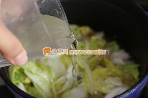 鲜虾白菜粉丝煲的做法