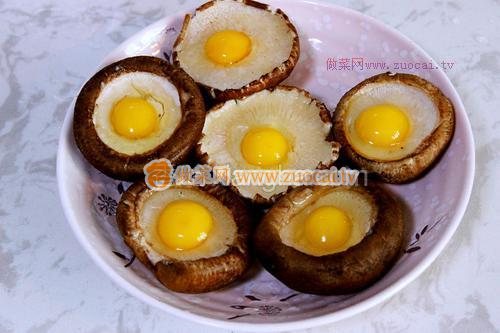 香菇蒸鹌鹑蛋的做法