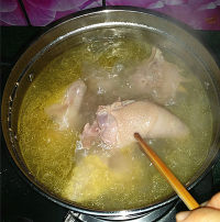 原味老母鸡汤的做法步骤7