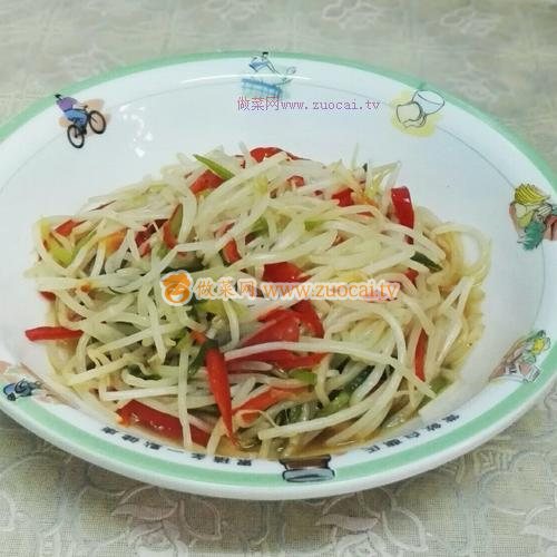 酸甜三丝的做法 酸甜三层肉的做法