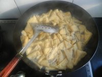 蚝油白菜烧豆泡的做法步骤2