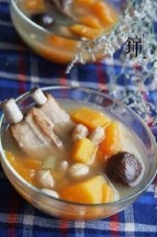 花生排骨煲木瓜 花生排骨煲木瓜