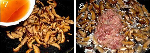 冬菇煮肉丝豆腐的做法步骤4