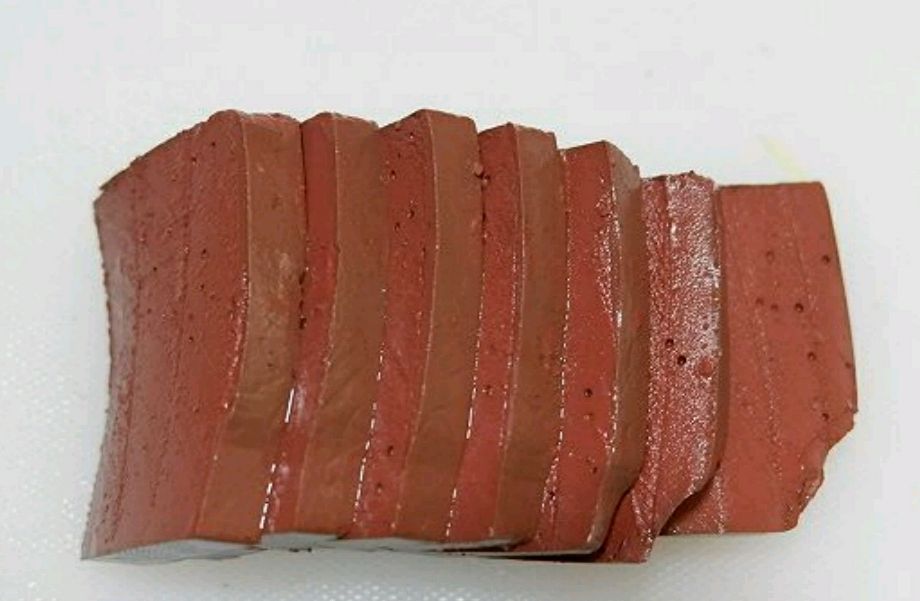 红白豆腐炖肉末的做法步骤3