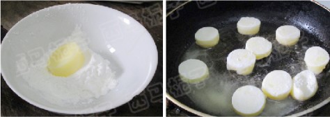 豌豆虾仁烩豆腐的做法的做法步骤2
