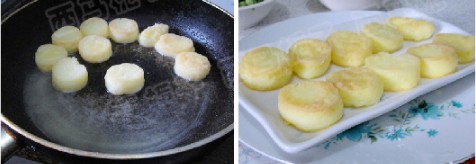 豌豆虾仁烩豆腐的做法的做法步骤3