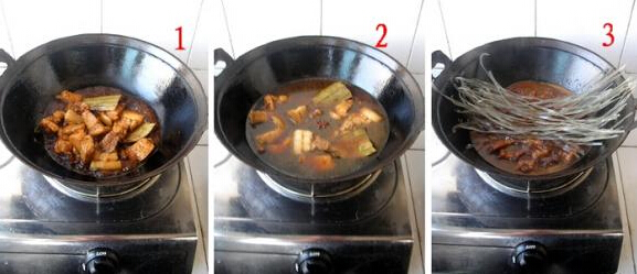 猪肉炖粉条的做法[有图],猪肉炖粉条怎么做好吃的做法步骤4