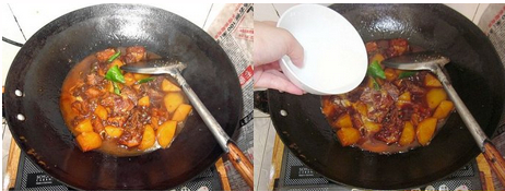 番茄土豆炖排骨的做法步骤6