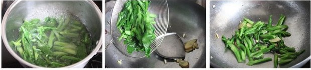 家家都会做的一道菜——芥蓝炒牛肉的做法步骤2