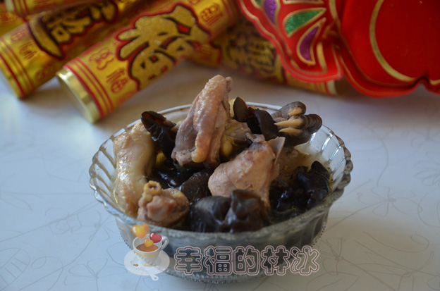 黑木耳炖鸡[多图]