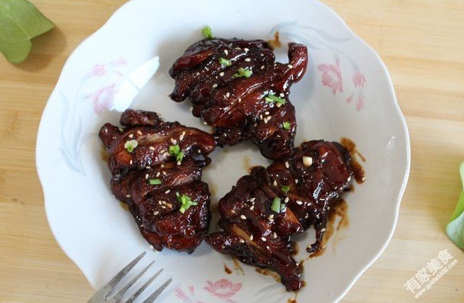 照烧腿鸡肉