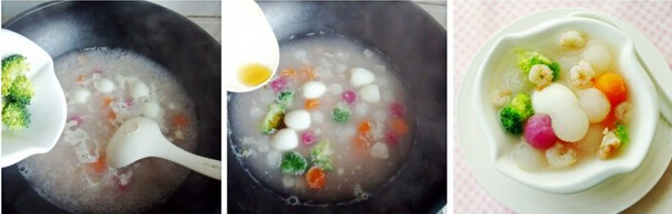 鲜虾烧萝卜汤的做法步骤3