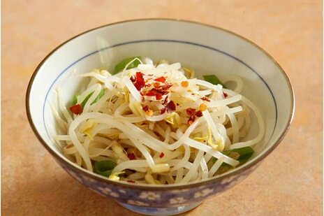 清淡生活——凉拌绿豆芽