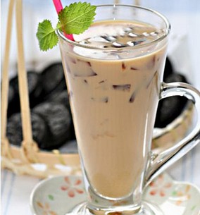 泡沫奶茶的制作方法