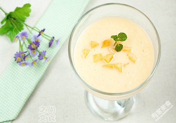 夏日冰凉饮品——玉瓜酸奶[多图]