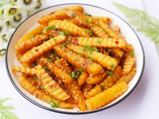 好吃到哭的凉拌狼牙土豆,赶紧做一个~
