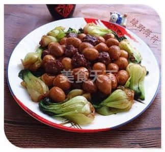 一口一个吃的超过瘾的烩双圆做法介绍