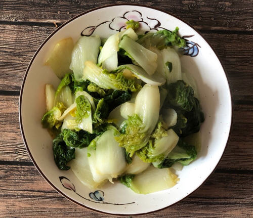 清炒黄心乌菜，简单易做非常爽口