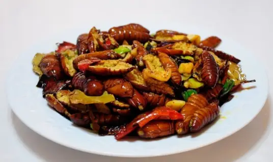 干煸蚕蛹的独特做法，不仅美味可口，而且制作方法简单