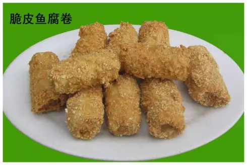 脆皮鱼卷，外酥里嫩，鱼皮与鱼肉完美结合，热吃更佳，风味独特