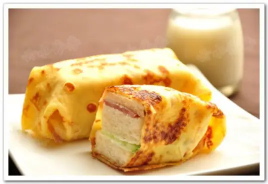 法式蛋皮吐司，营养全面均衡，是上班族早餐的最佳选择