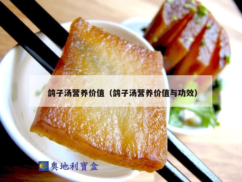  鸽子汤营养价值（鸽子汤营养价值与功效）
