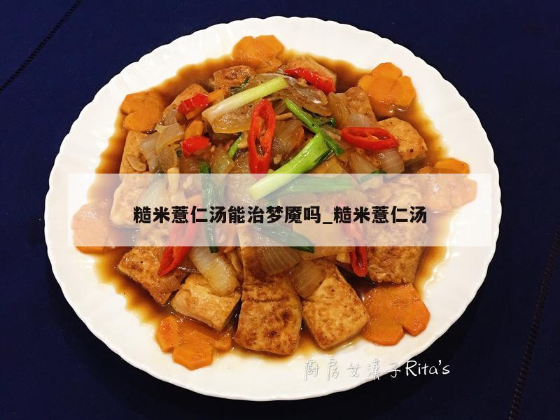 糙米薏仁汤能治梦魇吗_糙米薏仁汤