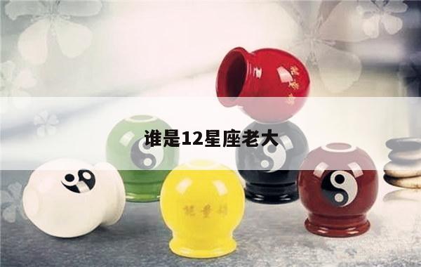 谁是12星座老大